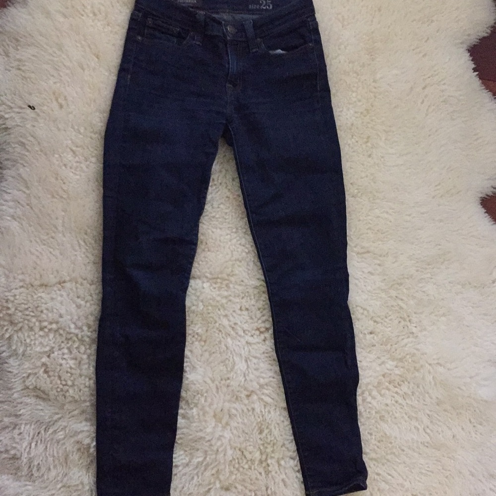 J.Crew toothpick mid-rise denim